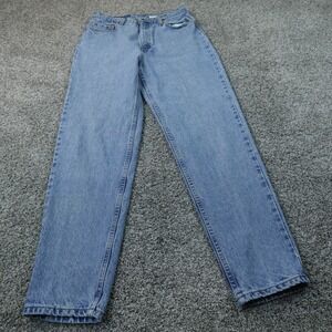 VTG Levis Jeans Womens 14 Blue Denim Pants 521 Tapered Leg High Rise USA 90s